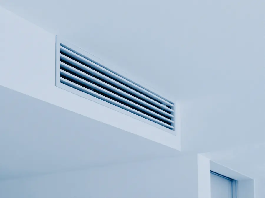 Kanaalunit met ventilatierooster